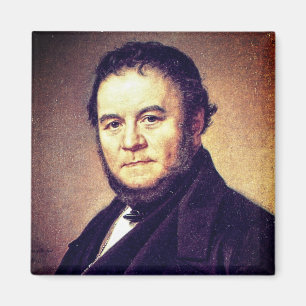 Portret van Stendhal Magneet