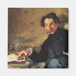 Portret van Stéphane Mallarmé, 1876 Magneet