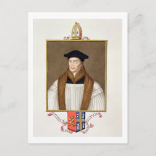 Portret van Stephen Gardiner (c.1483-1555) bisscho Briefkaart