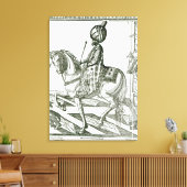 Portret van Suleiman de Magnificant Canvas Afdruk (Insitu (Woonkamer))