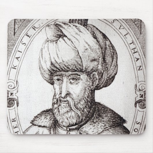 Portret van Suleiman de Magnificant Muismat (Voorkant)