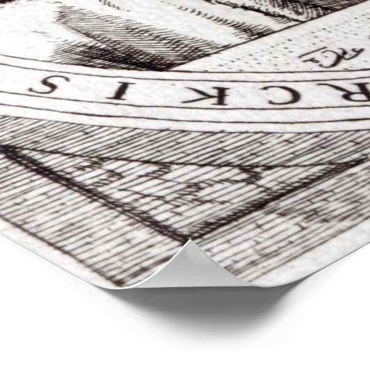 Portret van Suleiman de Magnificant Poster (Hoek)