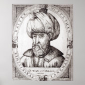 Portret van Suleiman de Magnificant Poster (Voorkant)