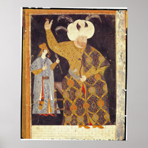 Portret van Sultan Selim II Poster