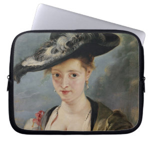 Portret van Susanna Lunden (?) (Le Chapeau de Pail Laptop Sleeve