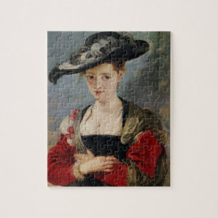 Portret van Susanna Lunden (?) (Le Chapeau de Pail Legpuzzel