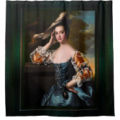 Portret van Susannah Hope van Joseph Wright Douchegordijn (Voorkant)