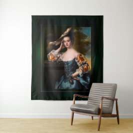 Portret van Susannah Hope van Joseph Wright Wandkleed