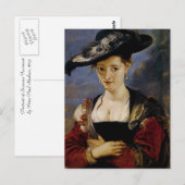 Portret van Suzanne Fourment Briefkaart (Voorkant / Achterkant)