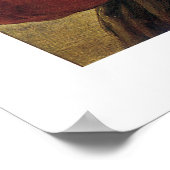 Portret van Suzanne Fourment Poster (Hoek)