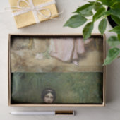 Portret van Suzanne Hudelo, Leon Francois Comerre Tissuepapier (Geschenk)