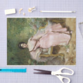 Portret van Suzanne Hudelo, Leon Francois Comerre Tissuepapier (Craft)