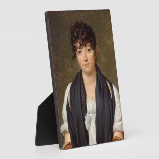 Portret van Suzanne Le Peletier de Saint-Fargeau Fotoplaat (Zijkant)