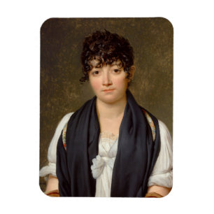 Portret van Suzanne Le Peletier de Saint-Fargeau Magneet