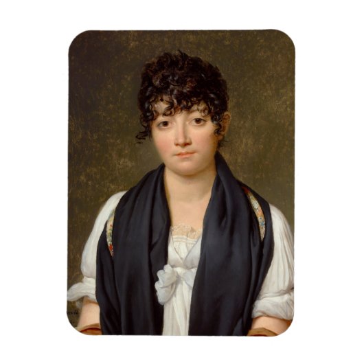 Portret van Suzanne Le Peletier de Saint-Fargeau Magneet (Verticaal)