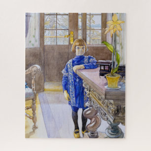 Portret van Tage Thiel door Carl Larsson Legpuzzel