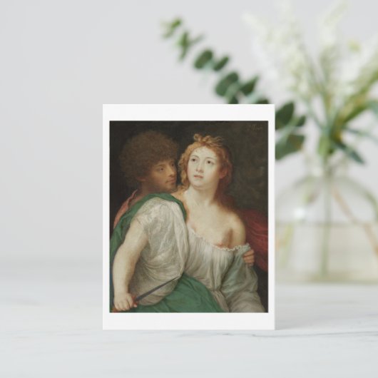 Portret van Tarquin en Lucpensiona Briefkaart (Staand voorkant)