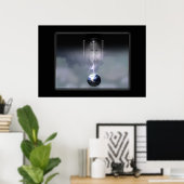 Portret van Tesla door Gregory Gallo Poster (Thuiskantoor)