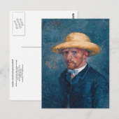 Portret van Theo van Gogh, Van Gogh Fine Art Briefkaart (Voorkant / Achterkant)
