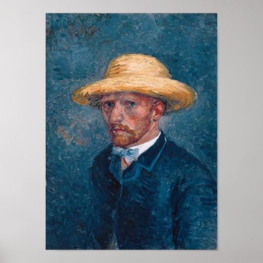 Portret van Theo van Gogh Van Gogh Fine Art Poster (Voorkant)
