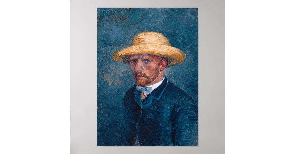 Portret van Theo van Gogh Van Gogh Fine Art Poster | Zazzle.nl