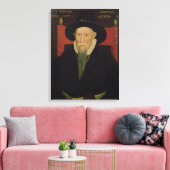 Portret van Theodore de Beze Canvas Afdruk (Insitu (Woonkamer))