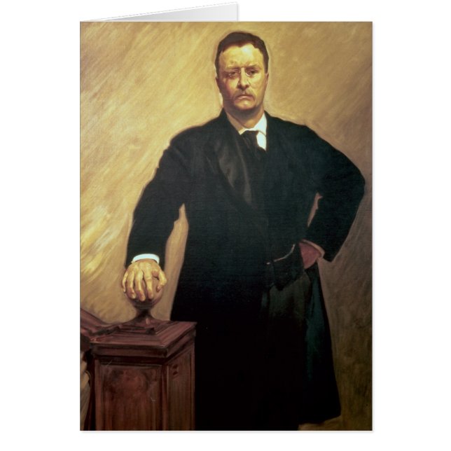 Portret van Theodore Roosevelt (Voorkant)