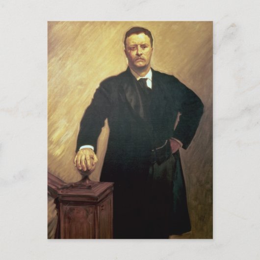 Portret van Theodore Roosevelt Briefkaart (Voorkant)