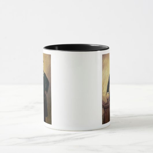 Portret van Theodore Roosevelt Mok (Midden)