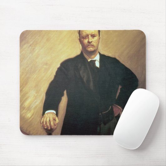 Portret van Theodore Roosevelt Muismat (Met muis)