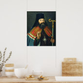 Portret van Theofan Prokopovich Poster (Keuken)