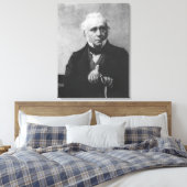 Portret van Thomas Babington Macaulay Canvas Afdruk (Insitu (Slaapkamer))