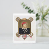 Portret van Thomas Boleyn (1477-1539) Earl of Wilt Briefkaart (Staand voorkant)