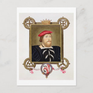 Portret van Thomas Boleyn (1477-1539) Earl of Wilt Briefkaart