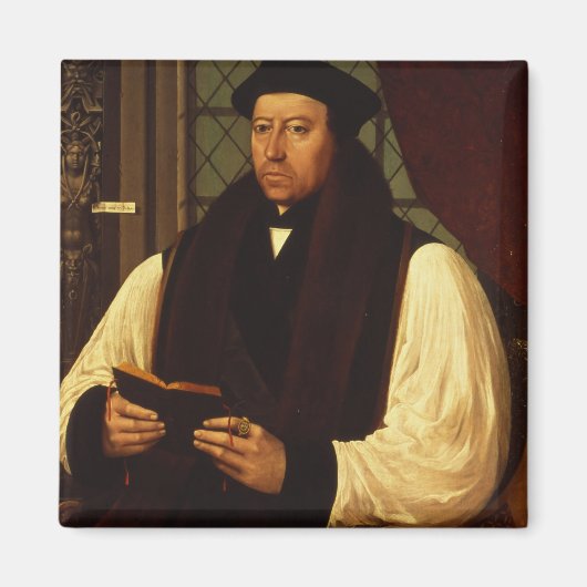 Portret van Thomas Cranmer 1546 Magneet (Voorkant)