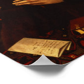 Portret van Thomas Cranmer 1546 Poster (Hoek)