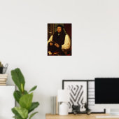 Portret van Thomas Cranmer 1546 Poster (Thuiskantoor)