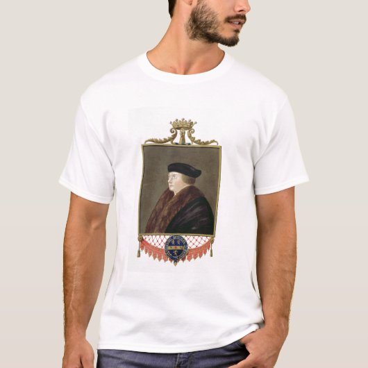 Portret van Thomas Cromwell (c.1485-1540) Ist Earl T-shirt (Voorkant)