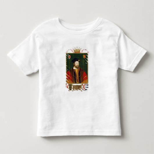 Portret van Thomas Fitzgerald (1513-37) Lord Offal Kinder Shirts (Voorkant)