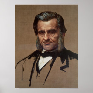 Portret van Thomas Henry Huxley Poster