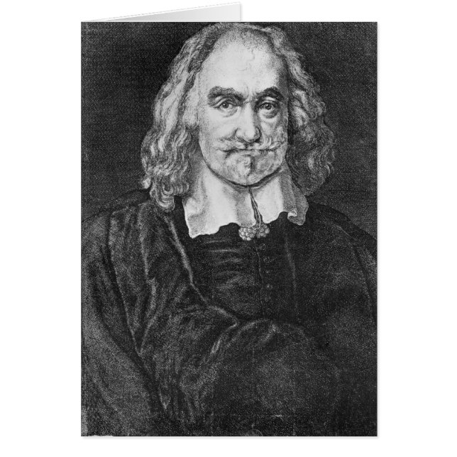 Portret van Thomas Hobbes (Voorkant)