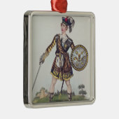 Portret van Thomas James Serle Metalen Ornament (Rechts)
