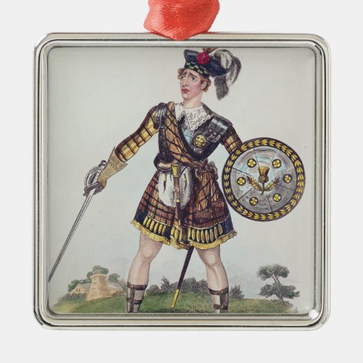 Portret van Thomas James Serle Metalen Ornament (Voorkant)