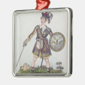Portret van Thomas James Serle Metalen Ornament (Links)