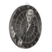 Portret van Thomas Jefferson Dartbord (Voorkant Links)