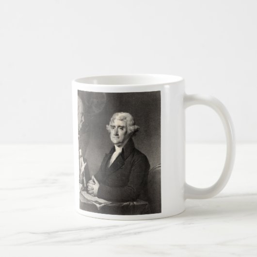 Portret van Thomas Jefferson Koffiemok (Rechts)