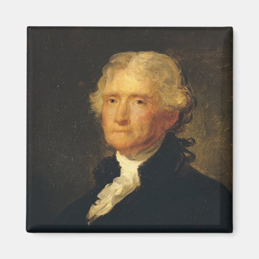 Portret van Thomas Jefferson Magneet (Voorkant)