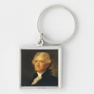 Portret van Thomas Jefferson Sleutelhanger