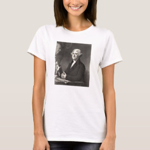Portret van Thomas Jefferson T-shirt
