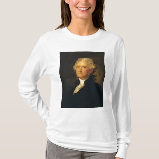 Portret van Thomas Jefferson T-shirt (Voorkant)